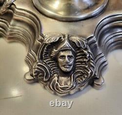 2 Bougeoirs en argent Sterling ROYAL IRISH Vintage des années 1960