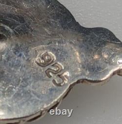 30+ Paires - Boucles d'oreilles en argent sterling vintage avec diamants, pierres précieuses, etc. 114g