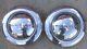 Années 1940 1950 Pontiac Wheel Covers Hub Caps Original Lyon Gm Accessoire De Luxe