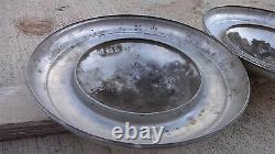 Années 1940 1950 Pontiac Wheel Covers Hub Caps Original Lyon Gm Accessoire De Luxe