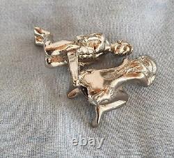 Années 1970 COUPLE DE LA BOUTIQUE DE TÊTES SIGNÉ ALINE ROACHCLIP RARE INUTILISÉ 420 NORML