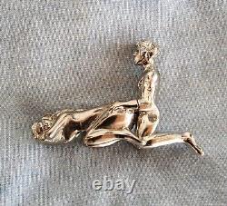 Années 1970 COUPLE DE LA BOUTIQUE DE TÊTES SIGNÉ ALINE ROACHCLIP RARE INUTILISÉ 420 NORML