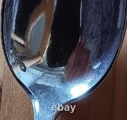 Antique Vintage Polonaise en argent 800 Paire assortie de cuillère à soupe et cuillère à café