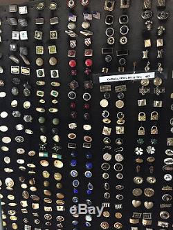 Assortiment De 100 Paires Argent Ou Ton Or / Assiette Boutons De Manchette Vintage En Vrac 5 $ La Paire