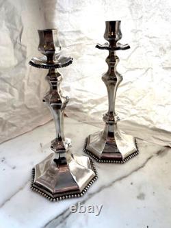 BOUGEOIR PAIRE VINTAGE No 737 REED & BARTON