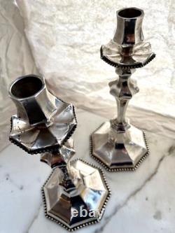 BOUGEOIR PAIRE VINTAGE No 737 REED & BARTON
