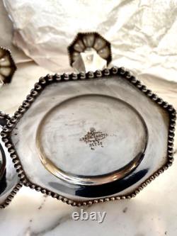 BOUGEOIR PAIRE VINTAGE No 737 REED & BARTON