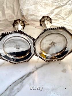 BOUGEOIR PAIRE VINTAGE No 737 REED & BARTON