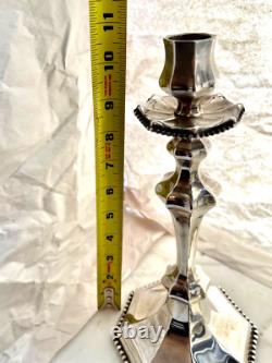 BOUGEOIR PAIRE VINTAGE No 737 REED & BARTON