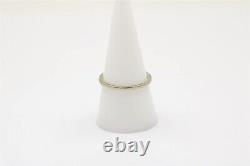 Bague en diamant Uneek en or blanc 14 carats vintage, paire de 0,46 cttw, taille 7,75