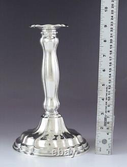 Bel ensemble vintage de deux candélabres en argent sterling américain 9 non lestés
