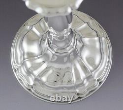 Bel ensemble vintage de deux candélabres en argent sterling américain 9 non lestés