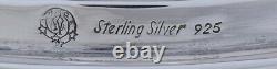 Bel ensemble vintage de deux candélabres en argent sterling américain 9 non lestés
