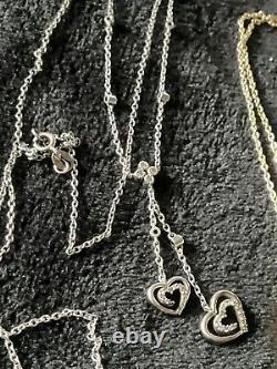 Bijoux en argent sterling pour femmes de vintage à aujourd'hui, lot de 24 pièces, revendables et portables