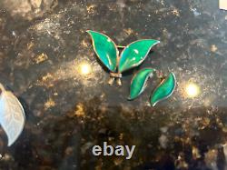 Bijoux en argent sterling vintage Danemark/Norvège lot