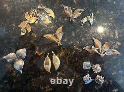 Bijoux en argent sterling vintage Danemark/Norvège lot