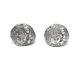 Boucles D'oreilles En Argent Sterling 950 Signées Zolotas De Style Ancienne Pièce De Monnaie Grecque Avec Méduse