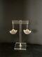 Boucles D'oreilles En Argent Sterling Vintage L&h Lewis And Heubner 6.8g