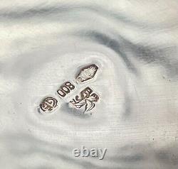 Bougeoirs de couple vintage des années 50 en argent bruni 800 fabriqués en Italie