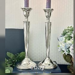 Bougeoirs en argent sterling Vintage Bougeoirs en argent sterling Preisner 10 2
