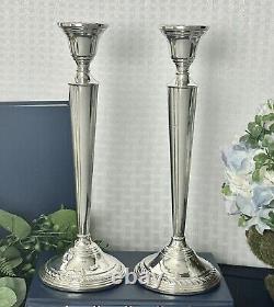Bougeoirs en argent sterling Vintage Bougeoirs en argent sterling Preisner 10 2