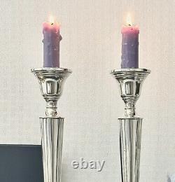 Bougeoirs en argent sterling Vintage Bougeoirs en argent sterling Preisner 10 2
