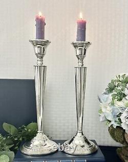 Bougeoirs en argent sterling Vintage Bougeoirs en argent sterling Preisner 10 2
