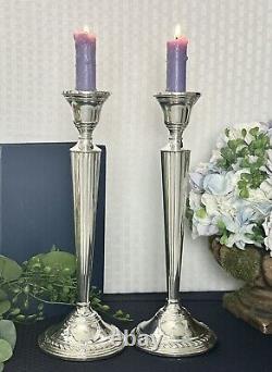 Bougeoirs en argent sterling Vintage Bougeoirs en argent sterling Preisner 10 2