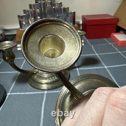 Bougeoirs en argent sterling vintage Tiffany And Co.