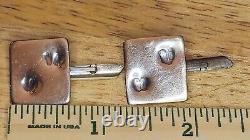 Boutons de manchette vintage pour hommes Cheval en argent sterling 925 Bijoux équestres