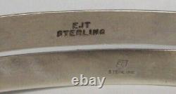 Bracelet en argent sterling vintage de l'ethnie TLINGIT de la côte nord-ouest des Premières Nations
