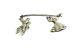Broche Vintage En Argent Sterling Du Mexique Représentant Une Paire De Danseurs