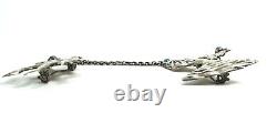 Broche Vintage en Argent Sterling du Mexique représentant une paire de danseurs
