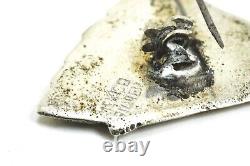 Broche Vintage en Argent Sterling du Mexique représentant une paire de danseurs