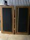Carver Vintage Amazing Silver Speakers Paire