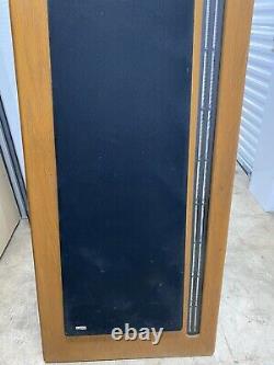 Carver Vintage Amazing Silver Speakers Paire