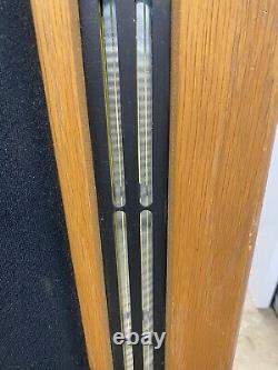 Carver Vintage Amazing Silver Speakers Paire