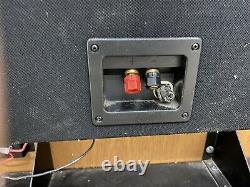 Carver Vintage Amazing Silver Speakers Paire