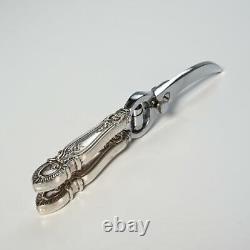 Ciseaux à volaille avec poignées en argent sterling 10 pouces de longueur, vintage
