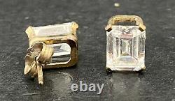Collection de six paires de magnifiques boucles d'oreilles uniques en argent sterling ancien de collection