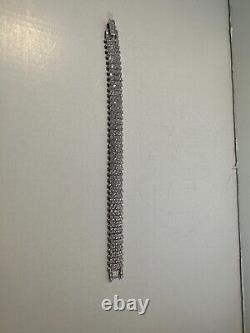 Collier vintage en argent sterling 925 avec bracelet assorti. Vendu en paire.