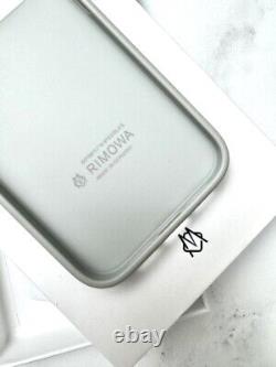 Coque iPhone 14 Pro Rimowa Vintage Argent