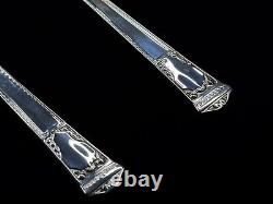 Cuillère à soupe en argent vintage Tiffany Co San Lorenzo Flatware Estate paire