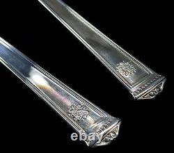 Cuillère à soupe en argent vintage Tiffany Co San Lorenzo Flatware Estate paire
