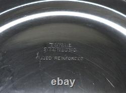 Elégant Paire Vintage Towle Sterling Argent 3.5 Bougies