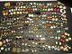 Énorme Clip De 173 Paires, Boucle D’oreille Percée Lot Vintage Silver Tone 4 Lbs
