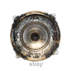 Ensemble de (2) porte-bougies en argent sterling vintage