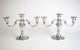 Gorham Chantilly Duchesse Candelabre En Argent Sterling #750 Ensemble De 2 Vintage