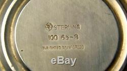 International Vintage 100 65-8 En Argent Sterling Paire De Candelabraswow