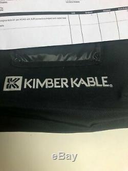 Kimber Kable Agdl Silver Câble Numérique, Xlr, 20 Pieds Paire Authentic Vintage